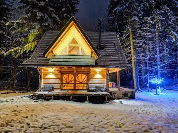 Chata Pod Nosalem - Domek Z Jacuzzi Z Bala W Zakopanym Zakopane Luaran gambar