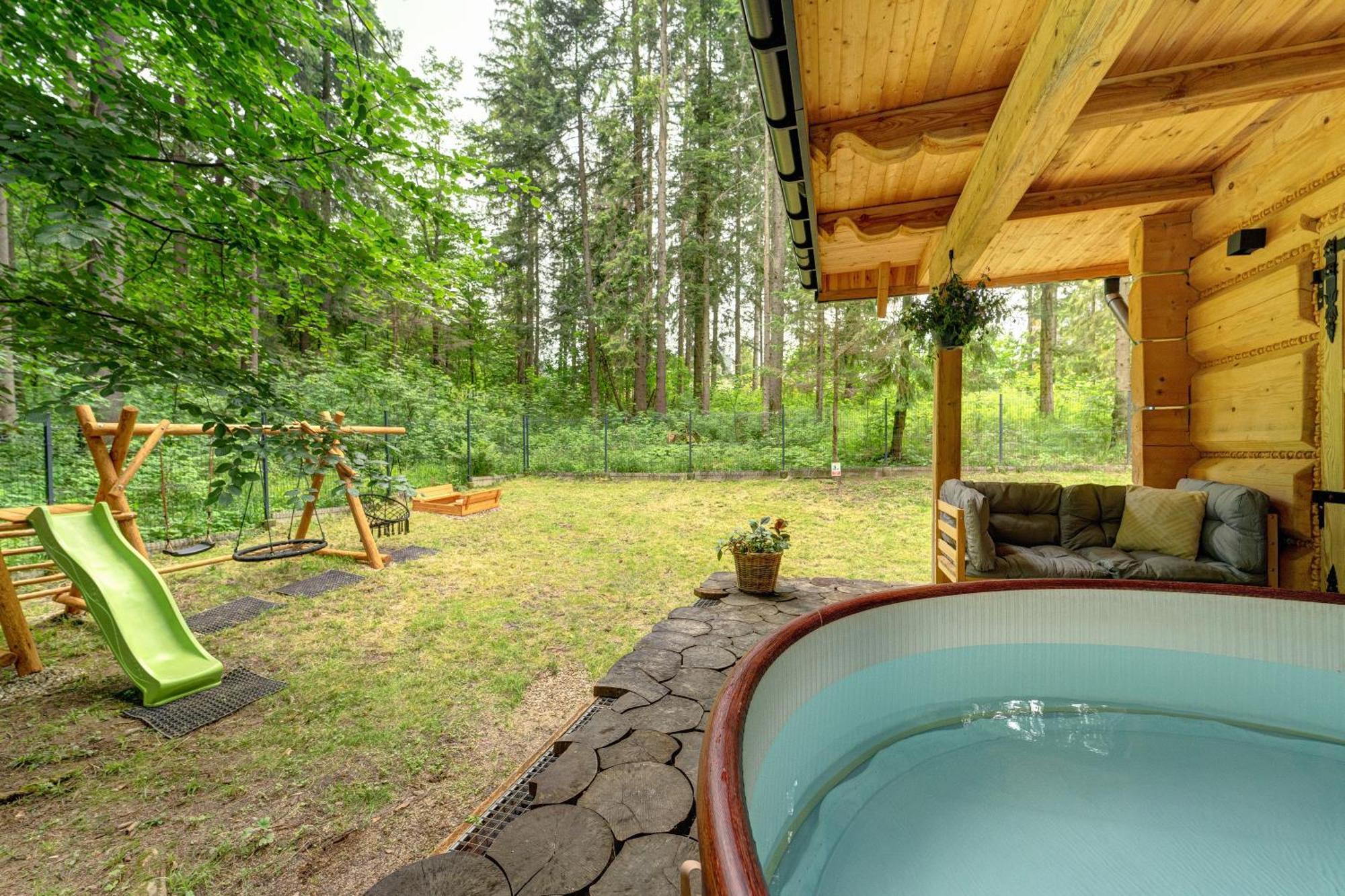 Chata Pod Nosalem - Domek Z Jacuzzi Z Bala W Zakopanym Zakopane Luaran gambar